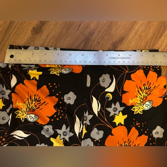 Free People Floral Bell Bottom Pants - Picture 8 of 9